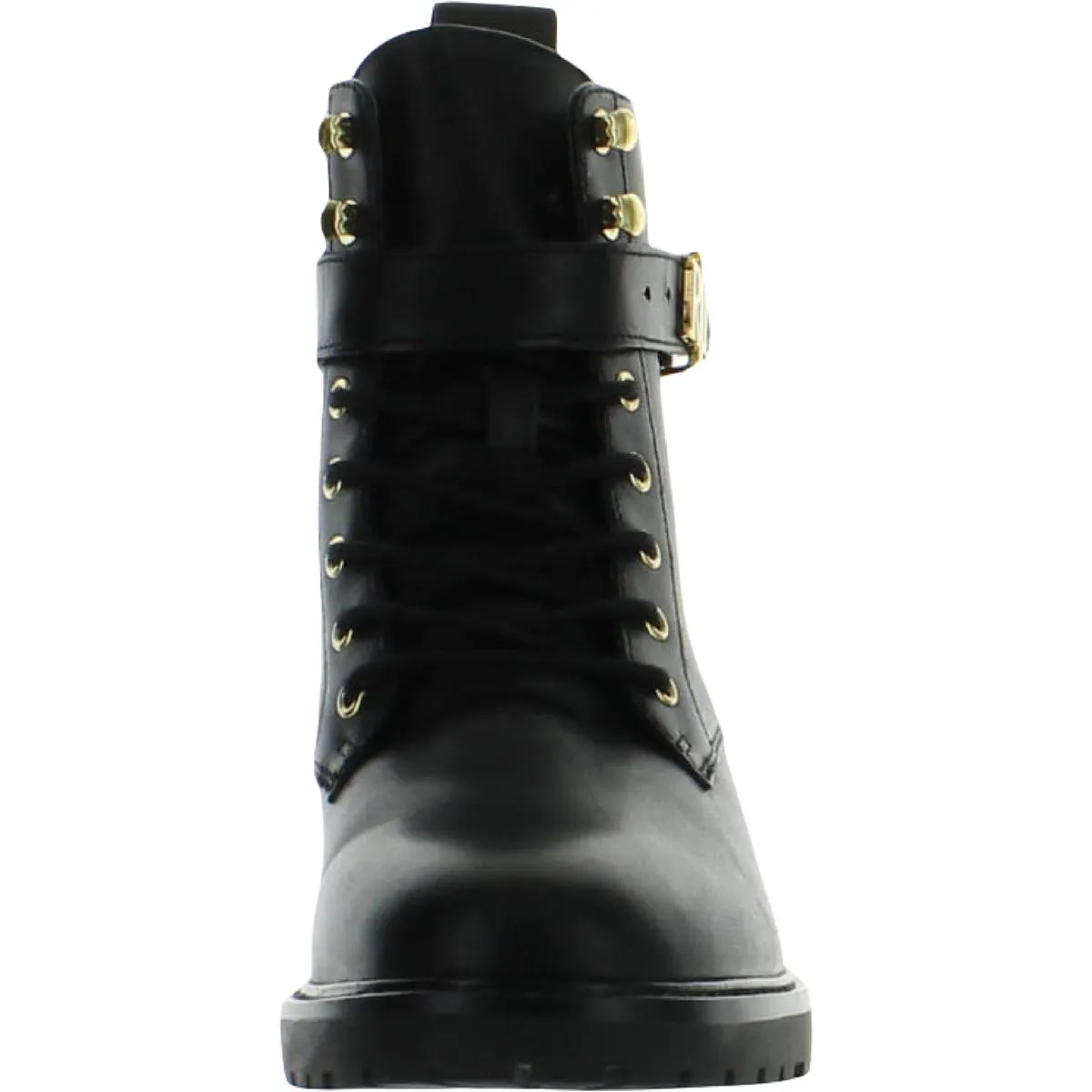 Elridge Womens Leather Lace-up Ankle Boots