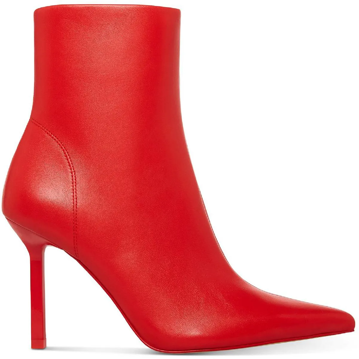 Elysia Womens Leather Pointed Toe Ankle Boots