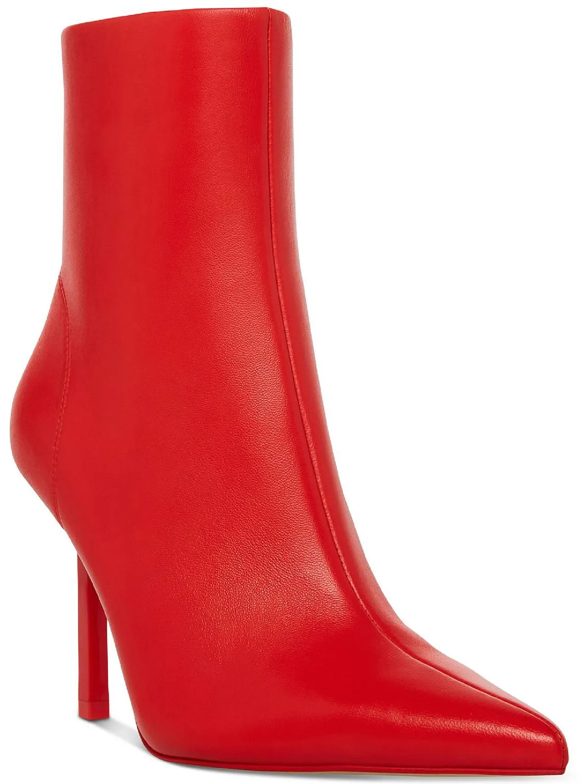 Elysia Womens Leather Pointed Toe Ankle Boots