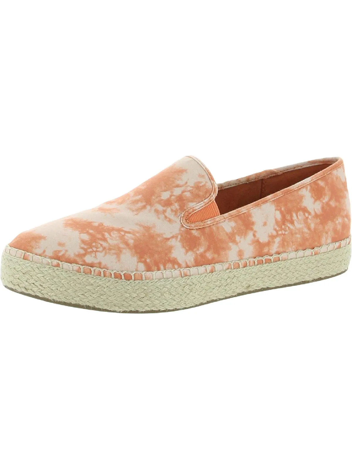 Far Out Womens Faux Suede Slip On Espadrilles