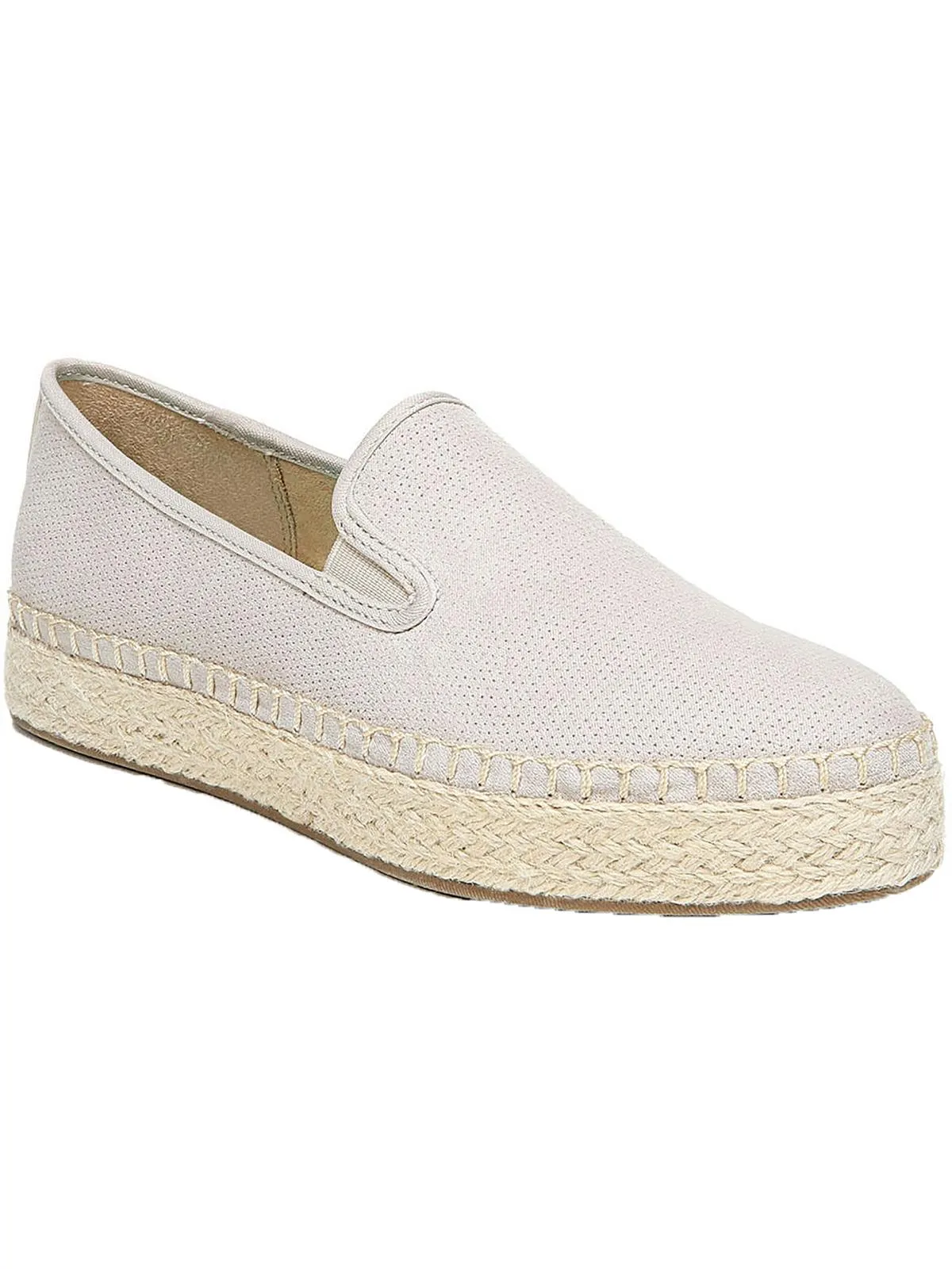 Far Out Womens Faux Suede Slip On Espadrilles