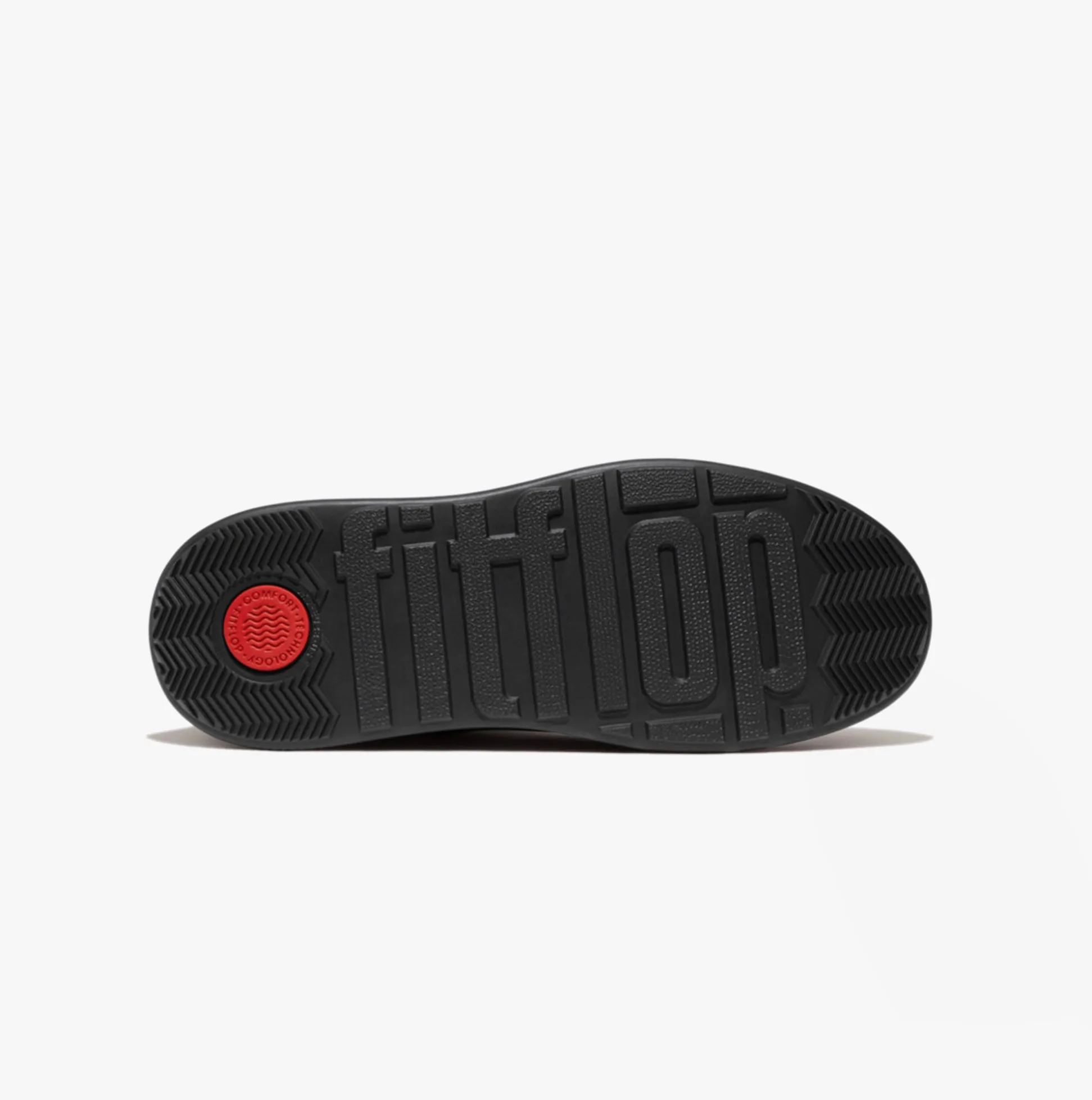 FitFlop F-MODE FOLDED-KNOT Womens Chelsea Boots Black