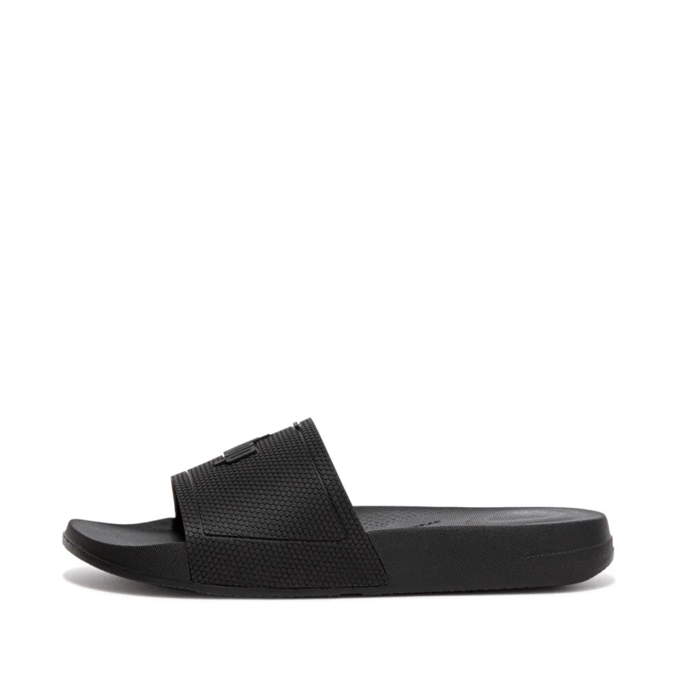 FitFlop iQushion All Black Mens Slides