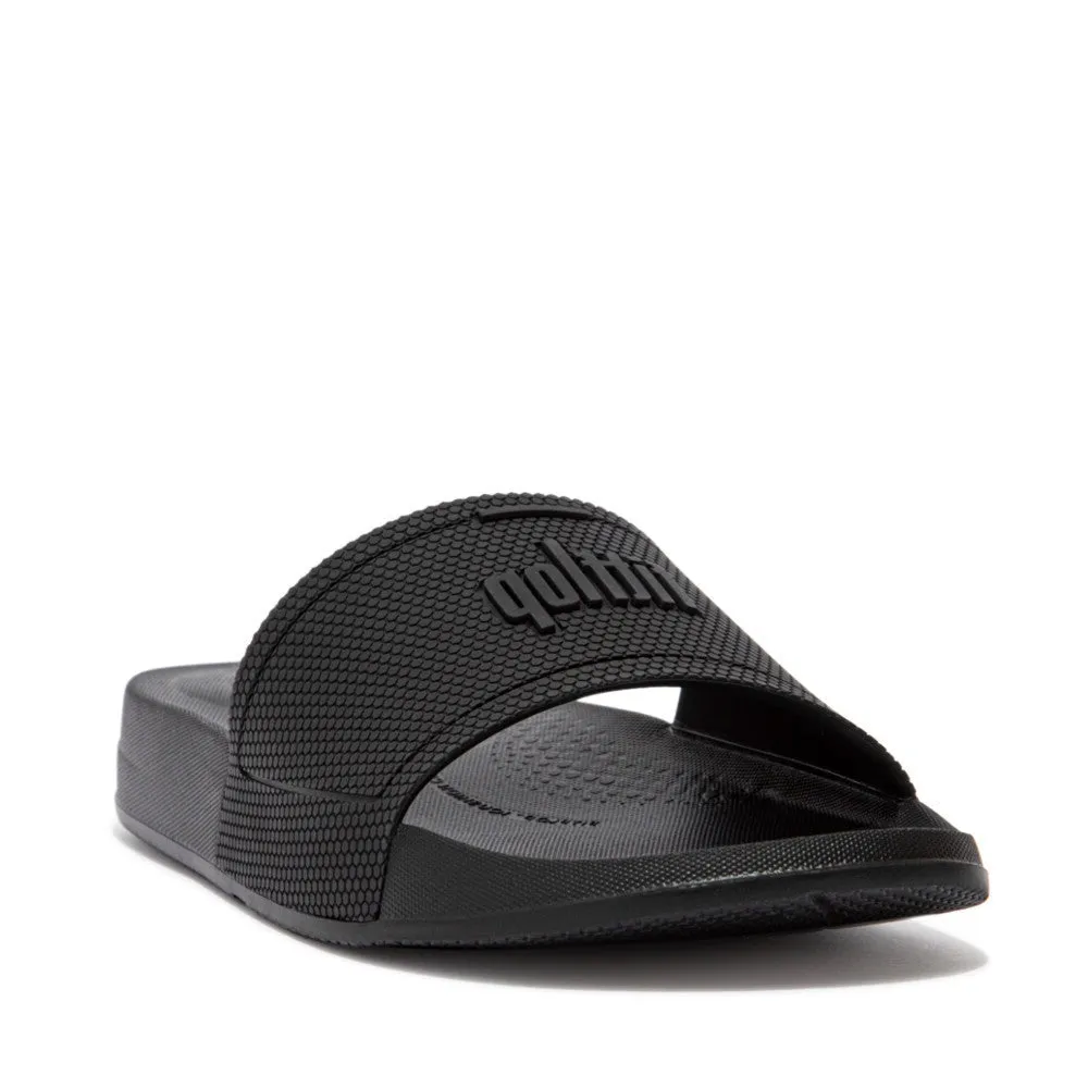FitFlop iQushion All Black Mens Slides