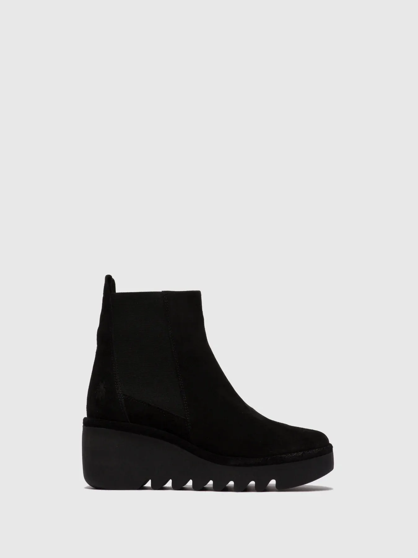 Fly London BAGU233FLY Womens Chelsea Boots Black Suede