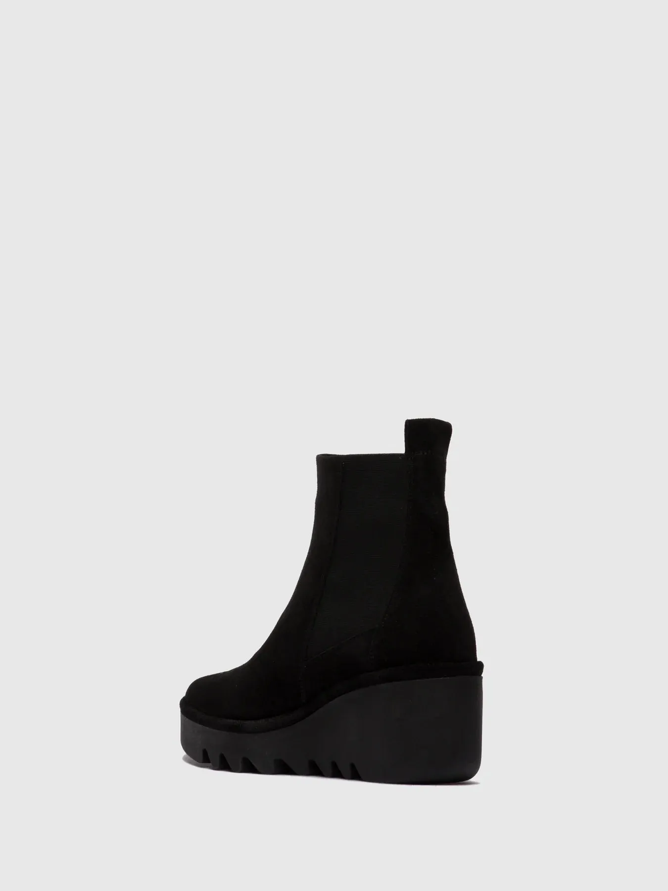 Fly London BAGU233FLY Womens Chelsea Boots Black Suede