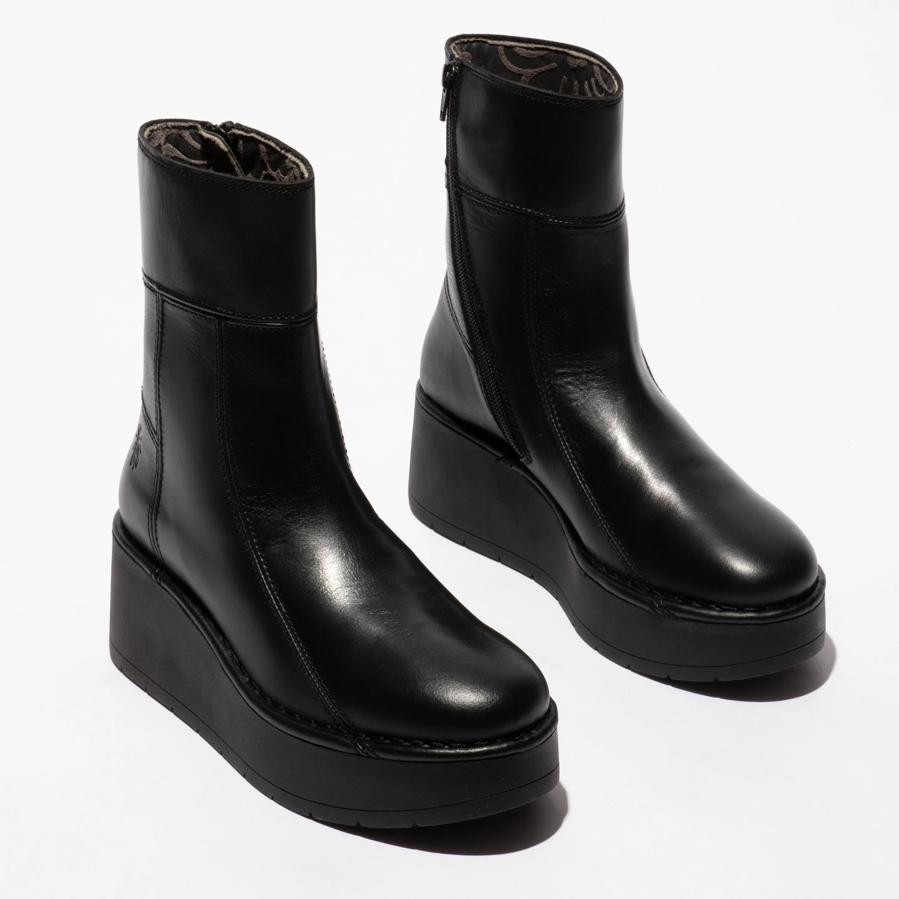 Fly London HANN248FLY Womens Boots Black
