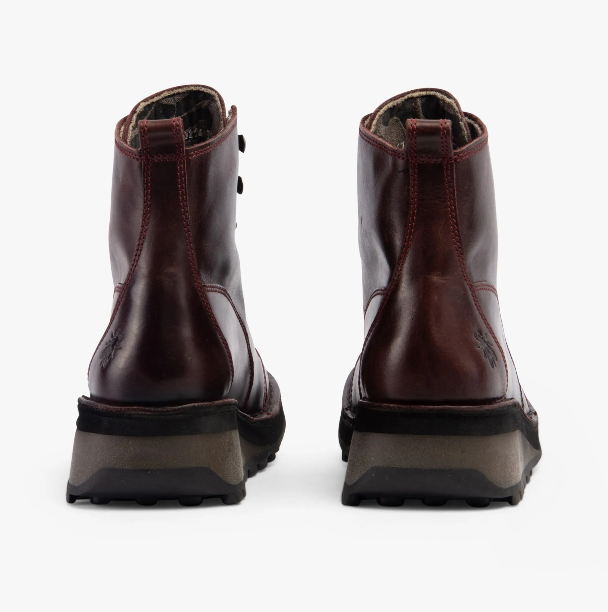 Fly London HAZI147FLY Womens Boots Wine