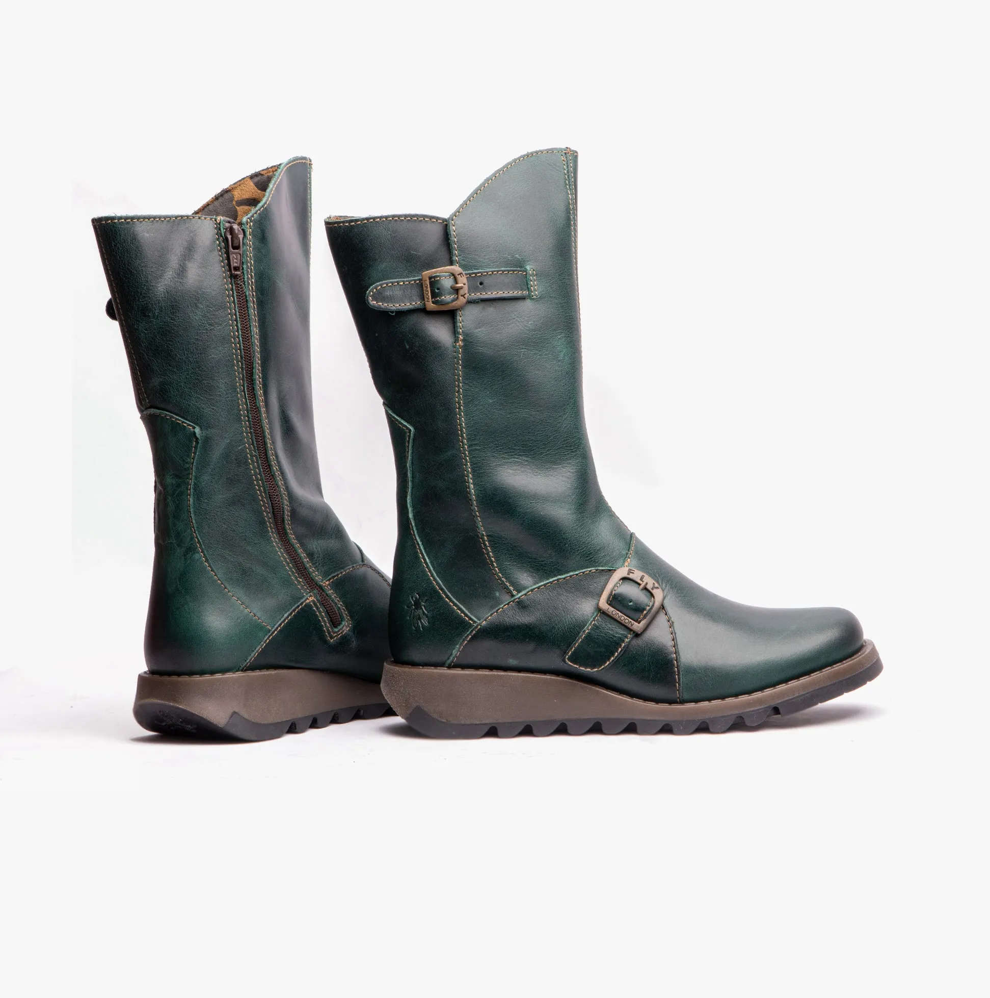 Fly London MES 2 Womens Boots Petrol