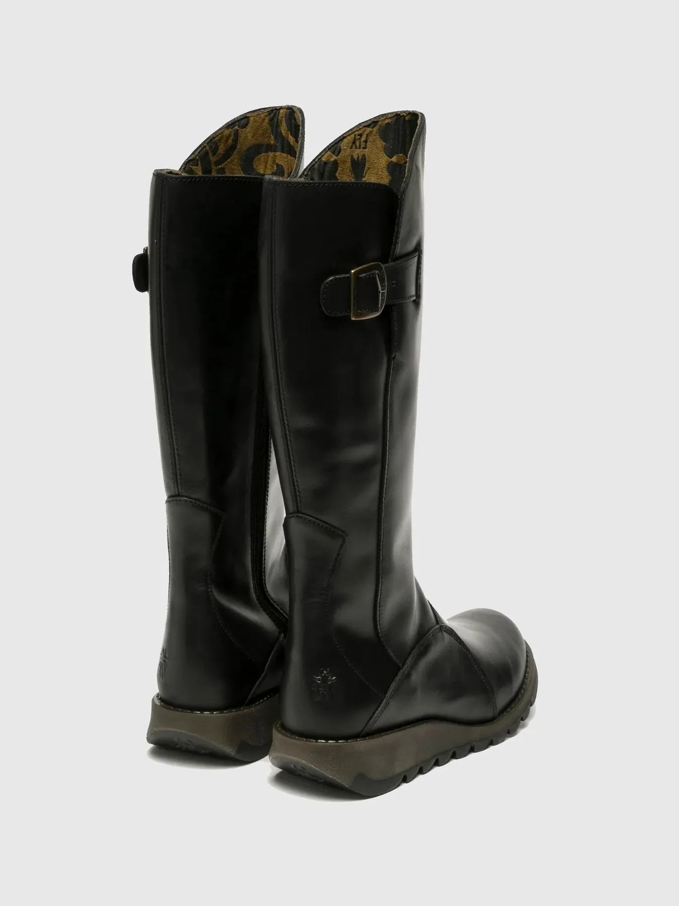 Fly London MOL Womens Boots Black