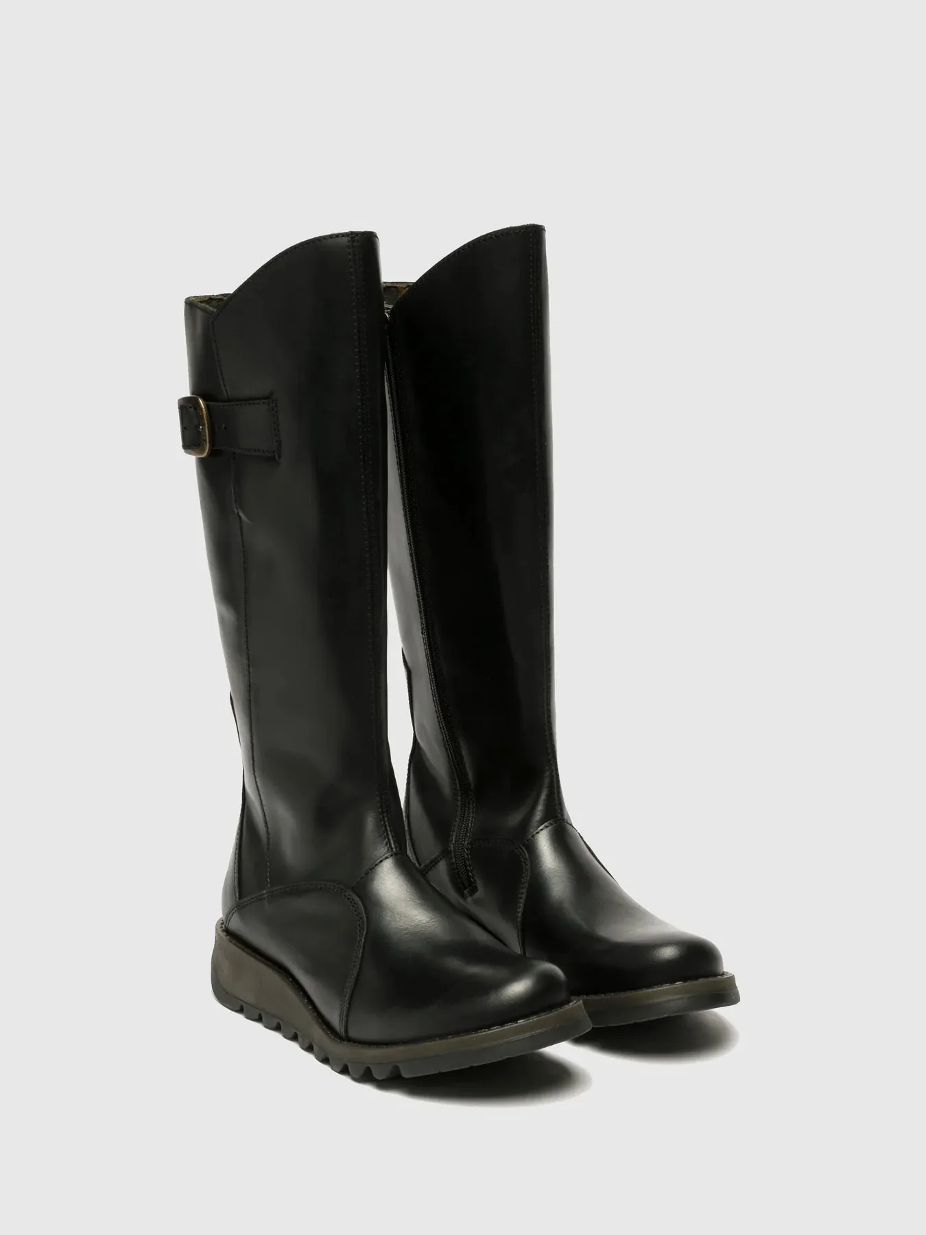 Fly London MOL Womens Boots Black