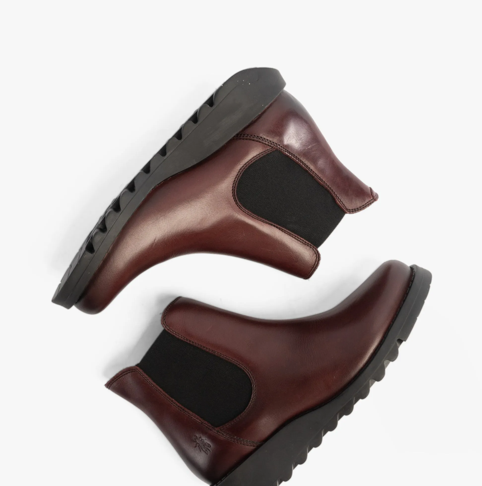 Fly London SALV195FLY Womens Boots Wine