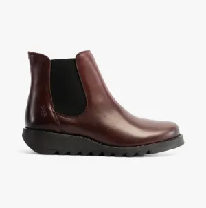 Fly London SALV195FLY Womens Boots Wine
