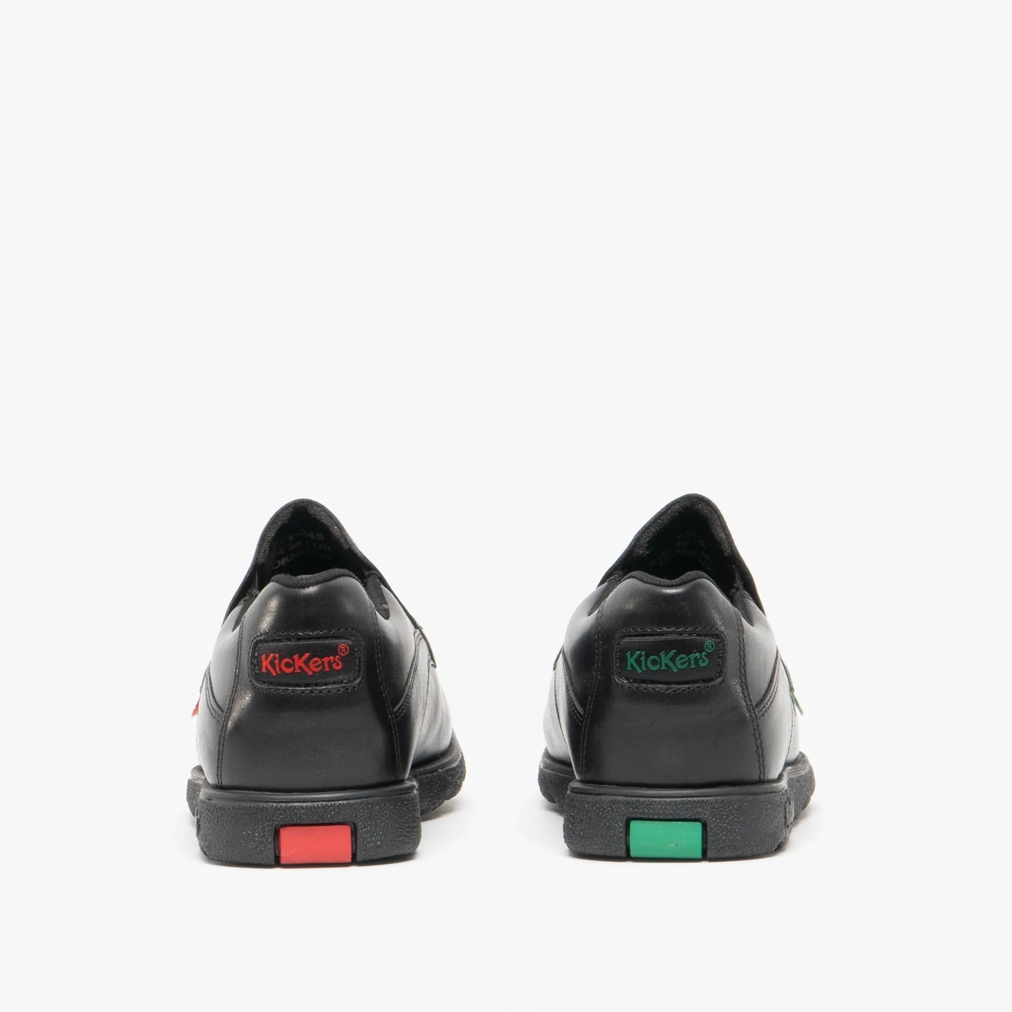 FRAGMA SLIP Leather Shoes Black