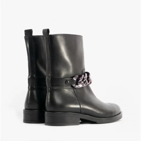 Gabor HARROW Womens Chain Boots Black