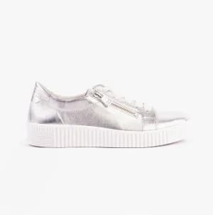 Gabor WISDOM Womens Trainers Silver