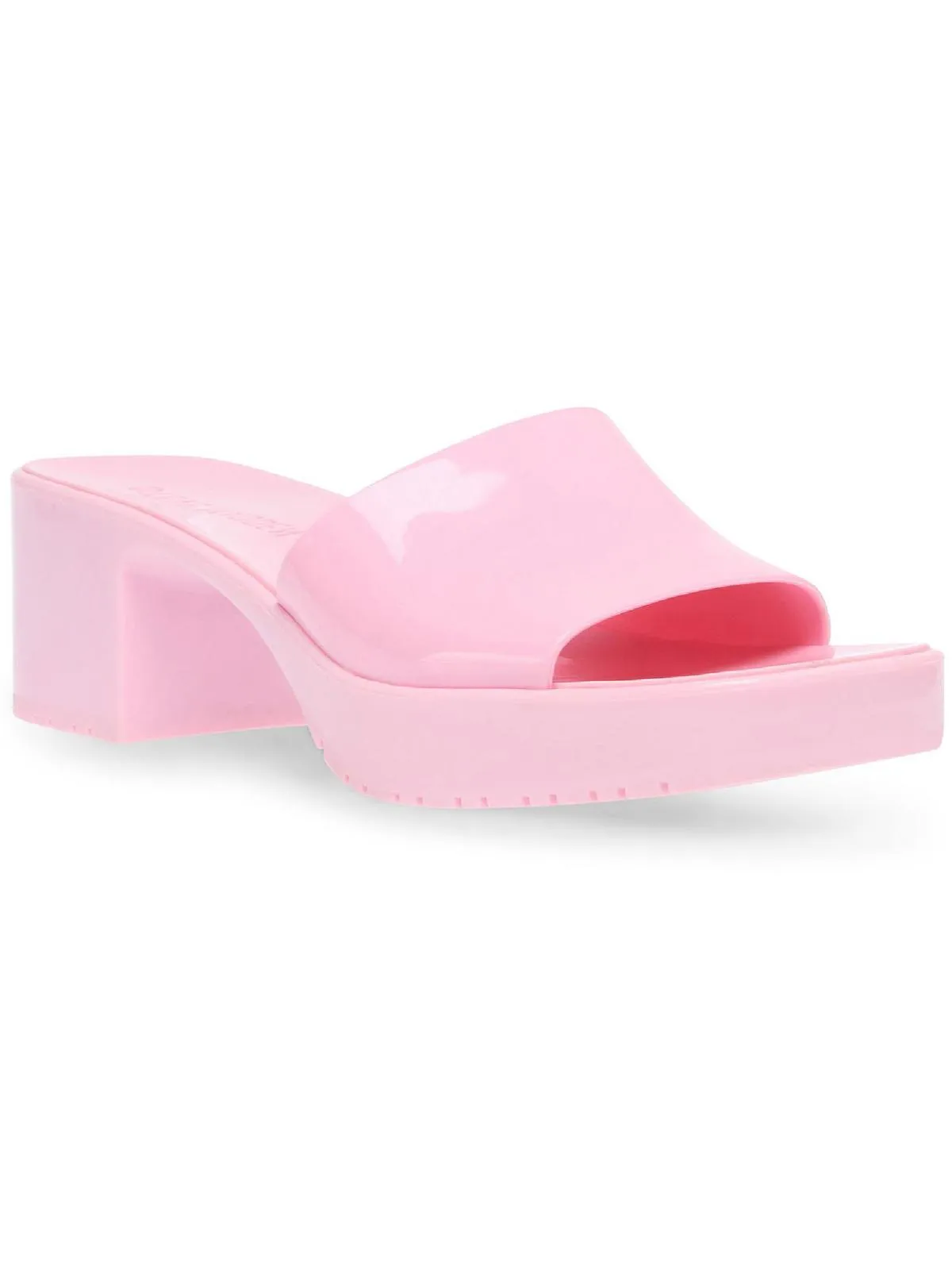 Harlin Womens Square Toe Slip On Heel Sandals