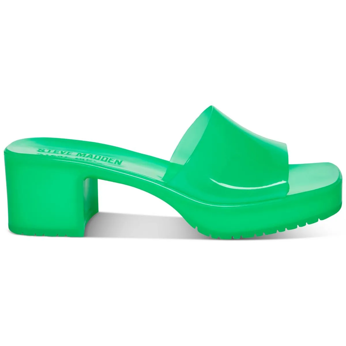 Harlin Womens Square Toe Slip On Heel Sandals
