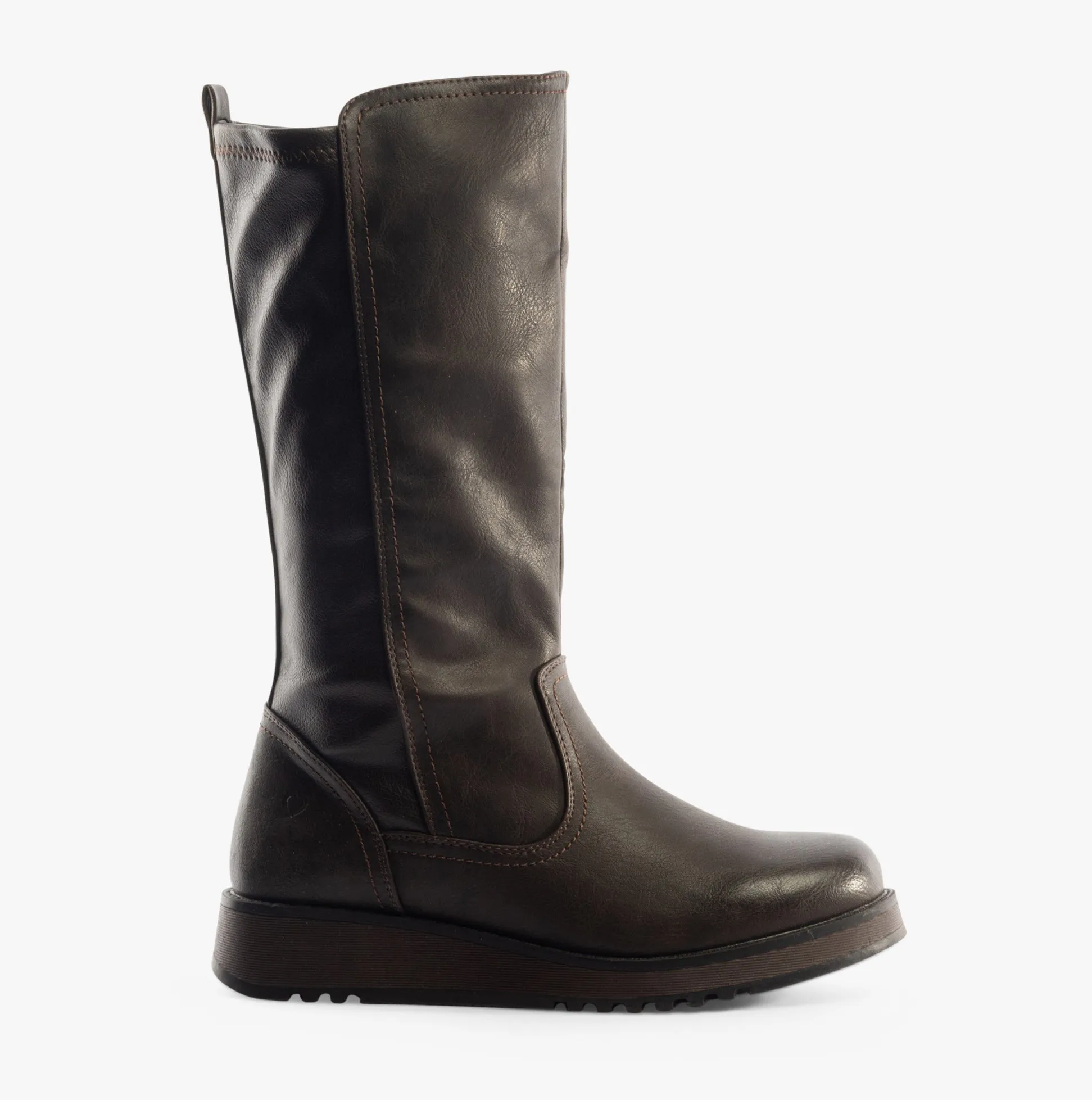 Heavenly Feet LUNA Womens Tall Boots Chocolate