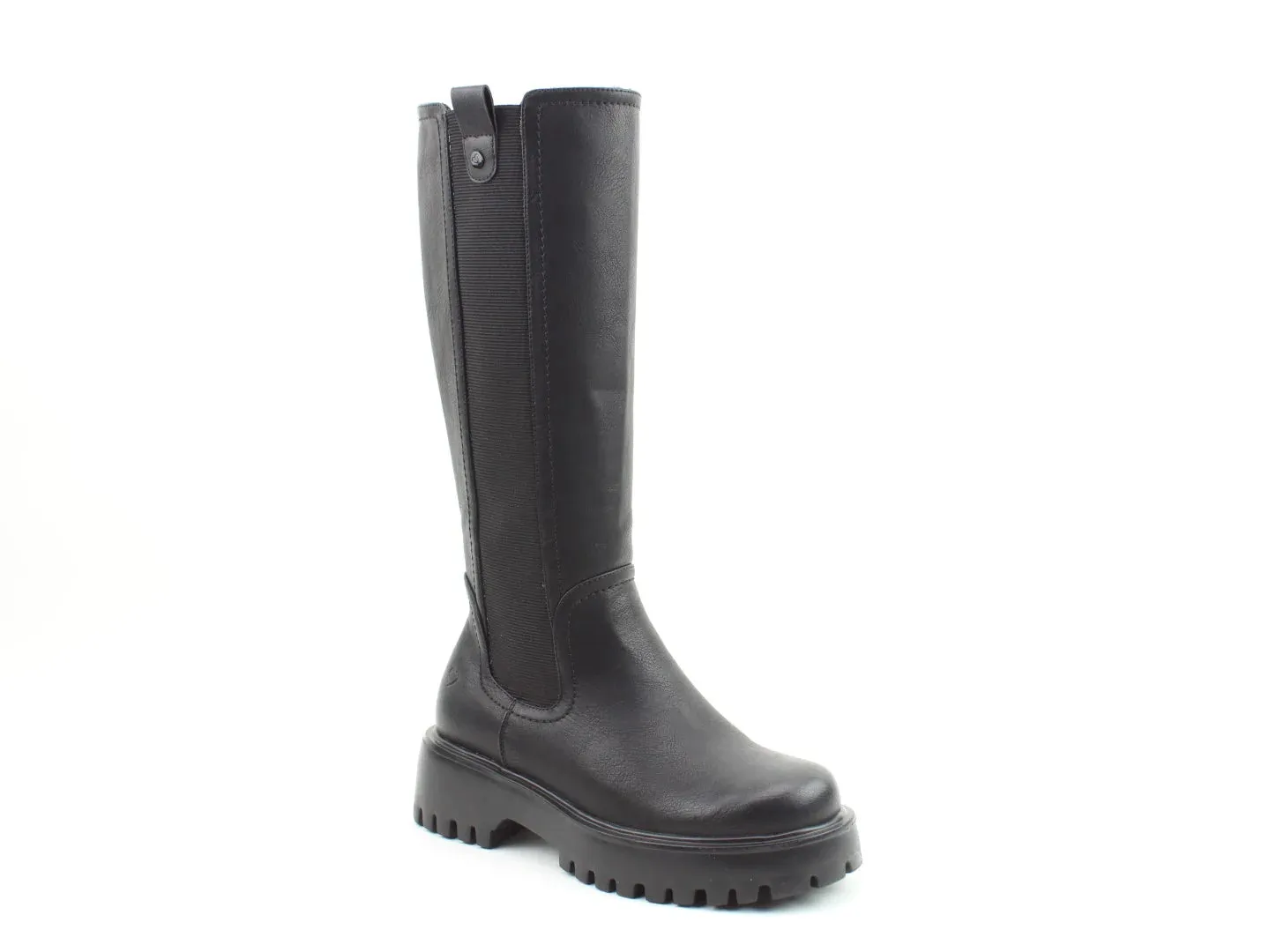 Heavenly Feet ZINNIA Womens Knee High Boots Black