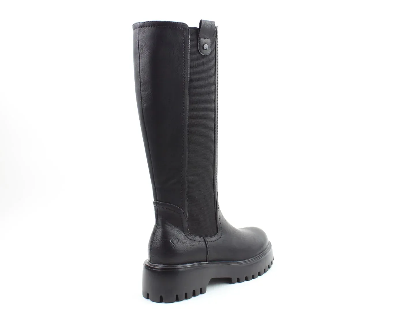 Heavenly Feet ZINNIA Womens Knee High Boots Black