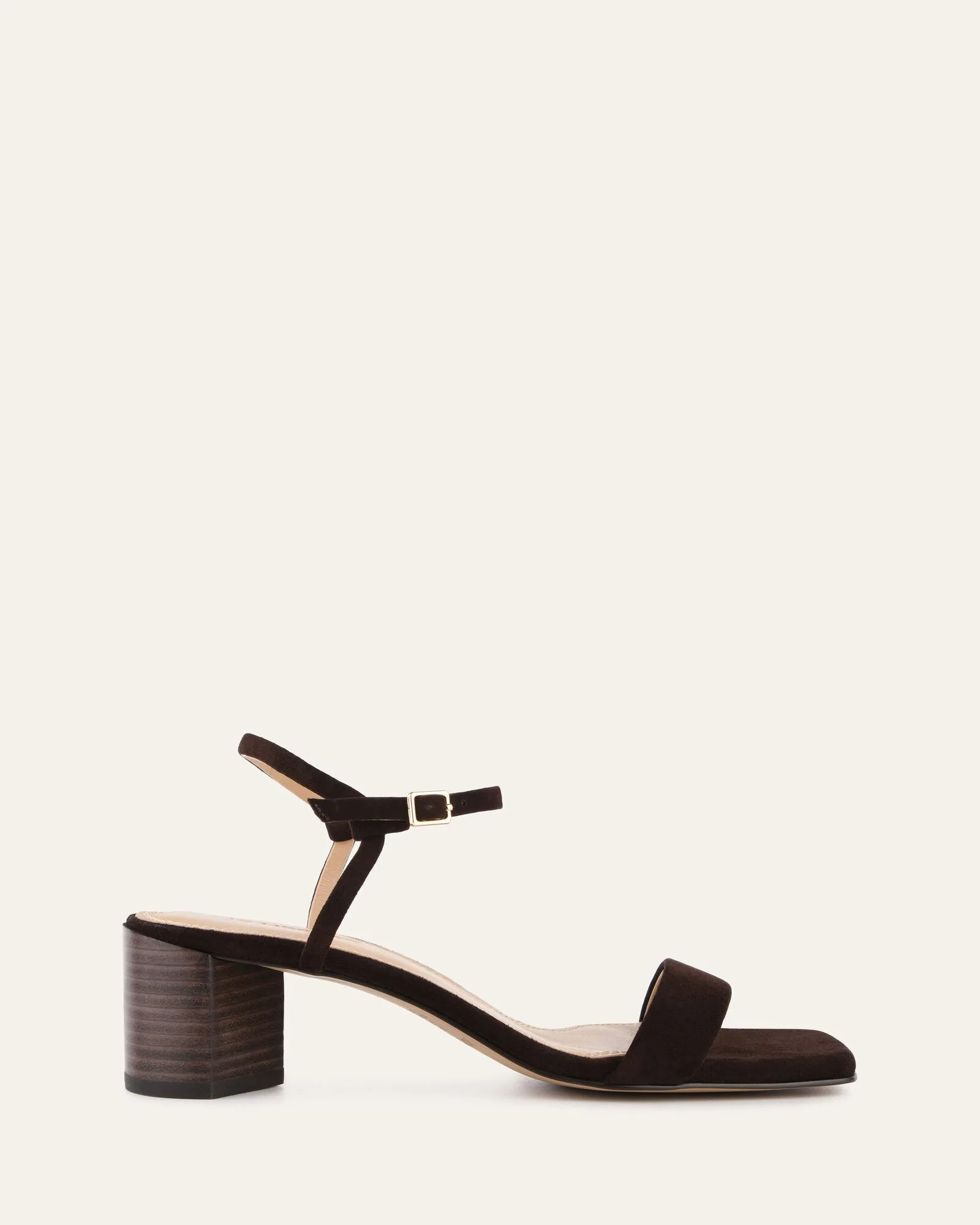 HELEN MID SANDALS CACAO SUEDE Jo Mercer