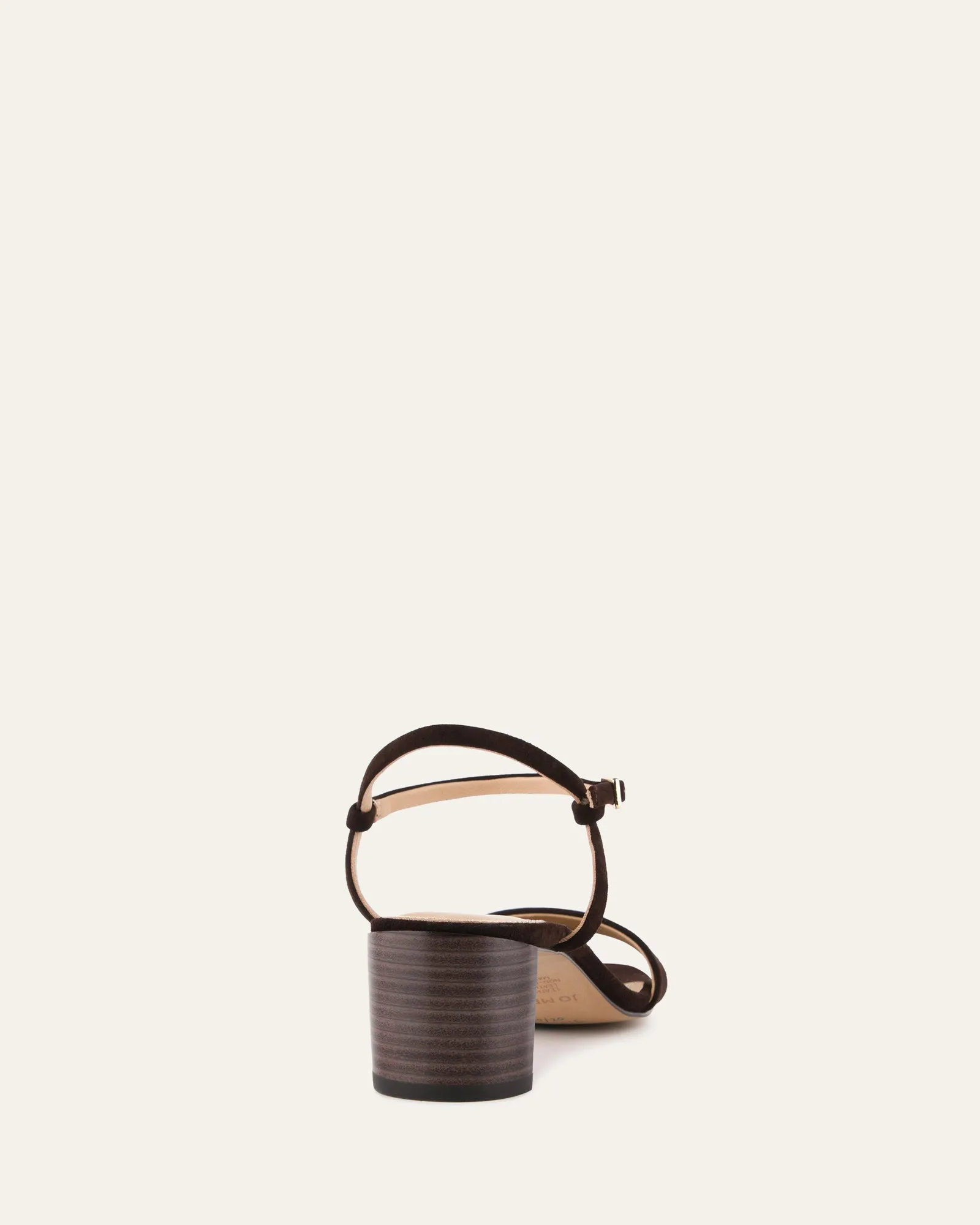 HELEN MID SANDALS CACAO SUEDE Jo Mercer