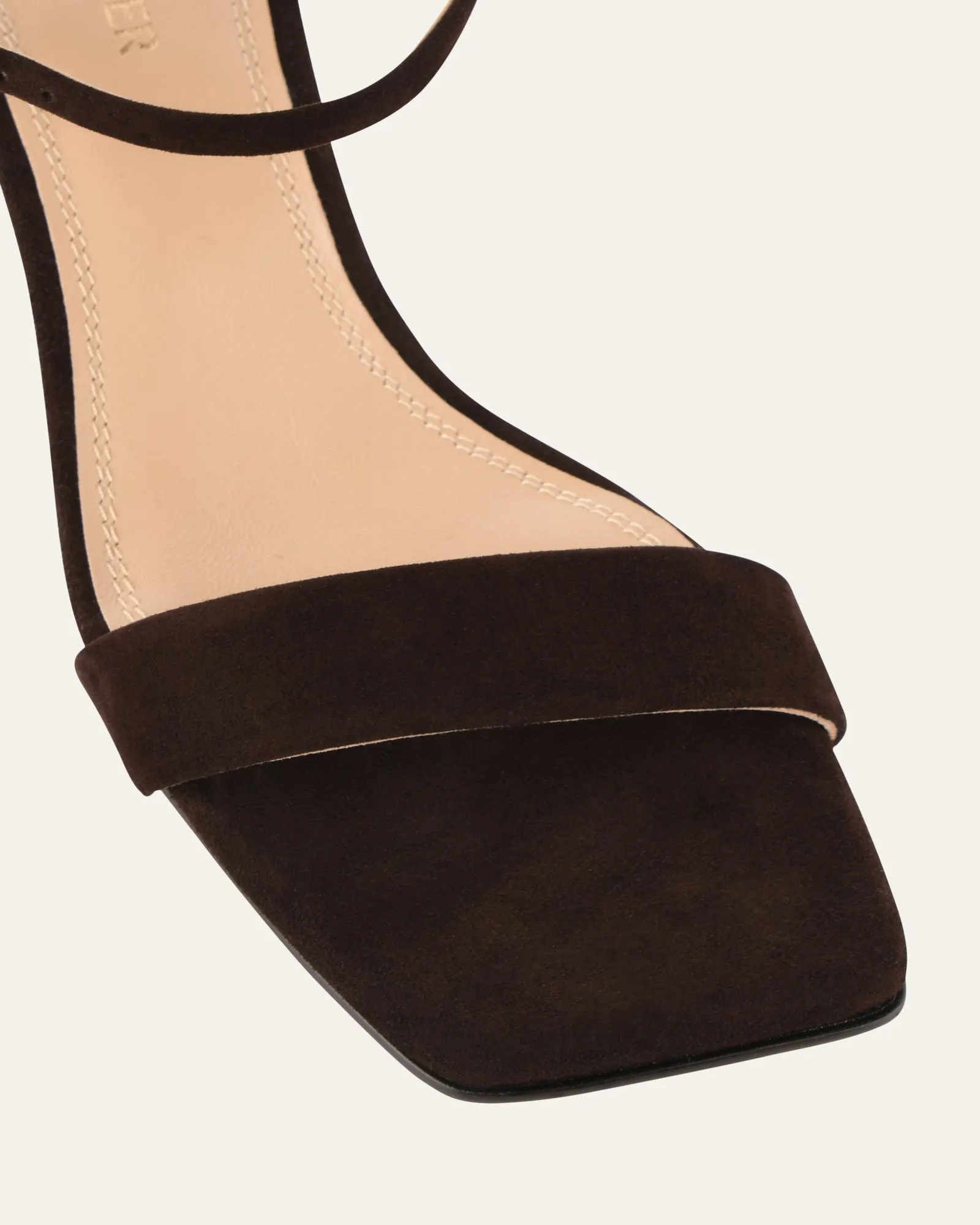 HELEN MID SANDALS CACAO SUEDE Jo Mercer