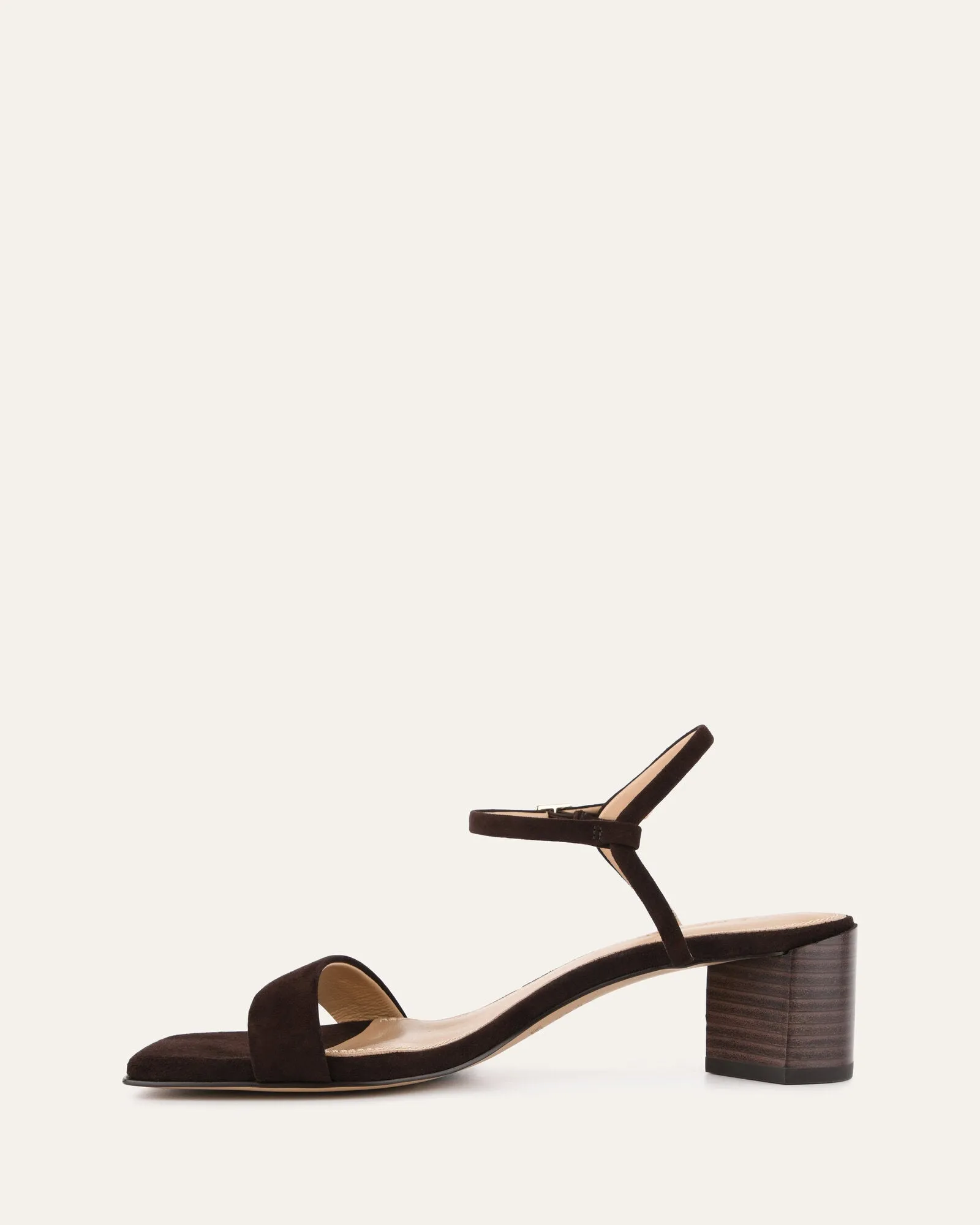 HELEN MID SANDALS CACAO SUEDE Jo Mercer