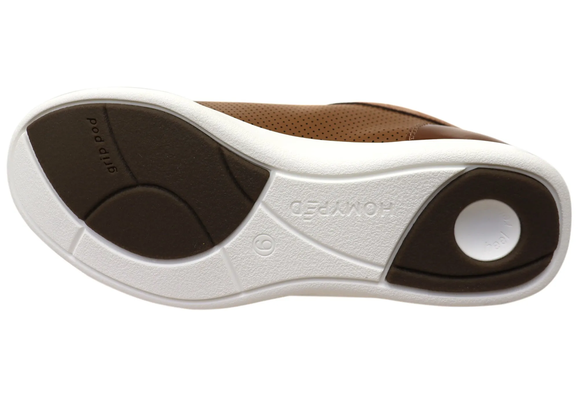 Homyped Carrie Lace Womens Comfortable Leather Casual Shoes