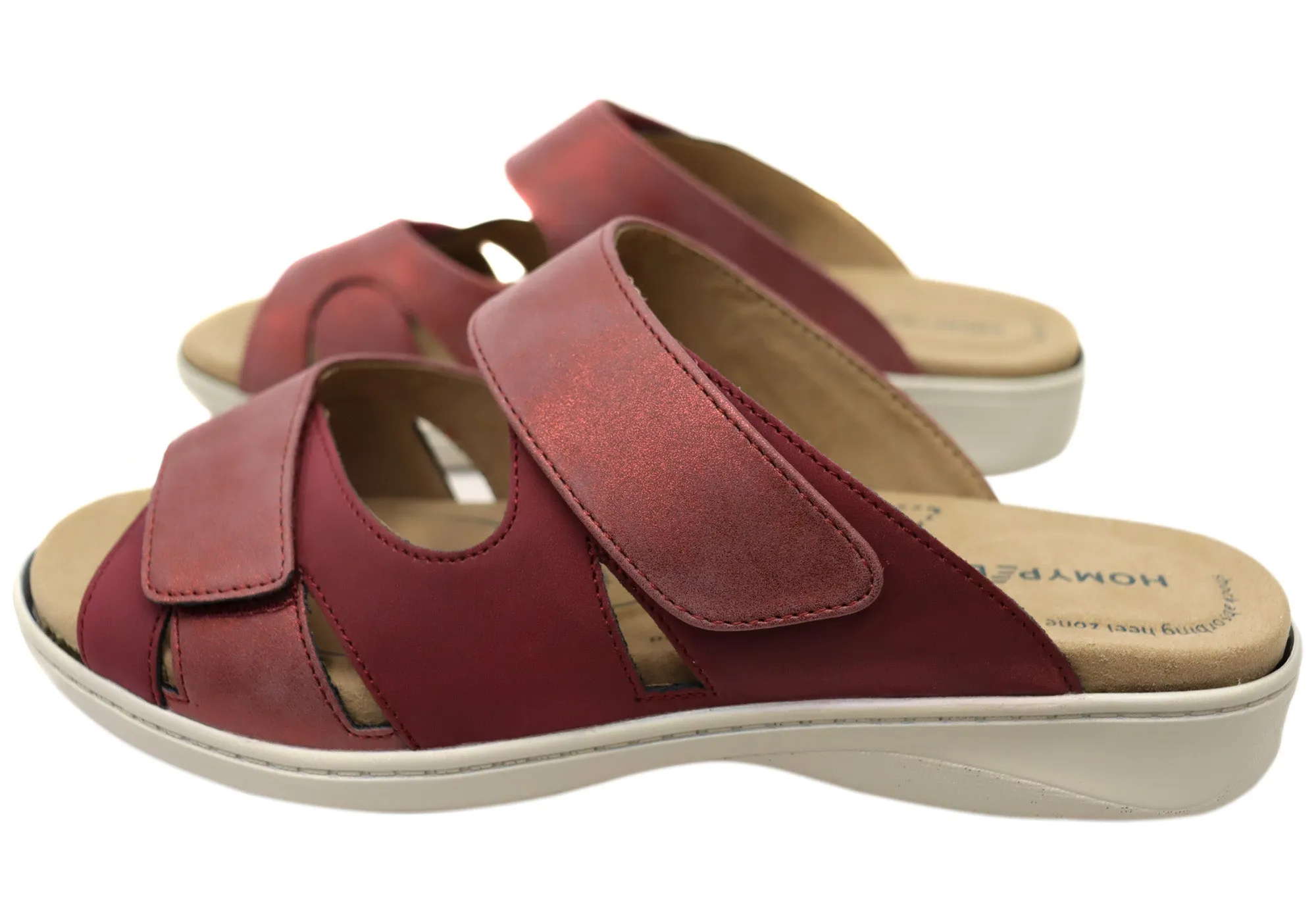 Homyped Womens Dream Slide Comfortable Wide Width Slides Sandals