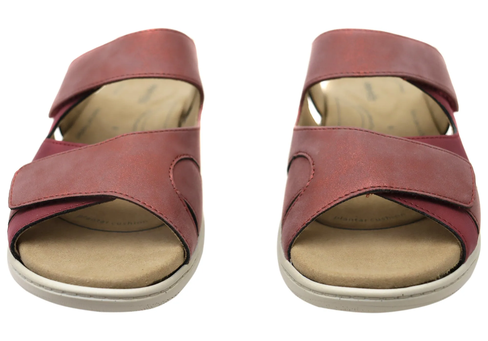 Homyped Womens Dream Slide Comfortable Wide Width Slides Sandals