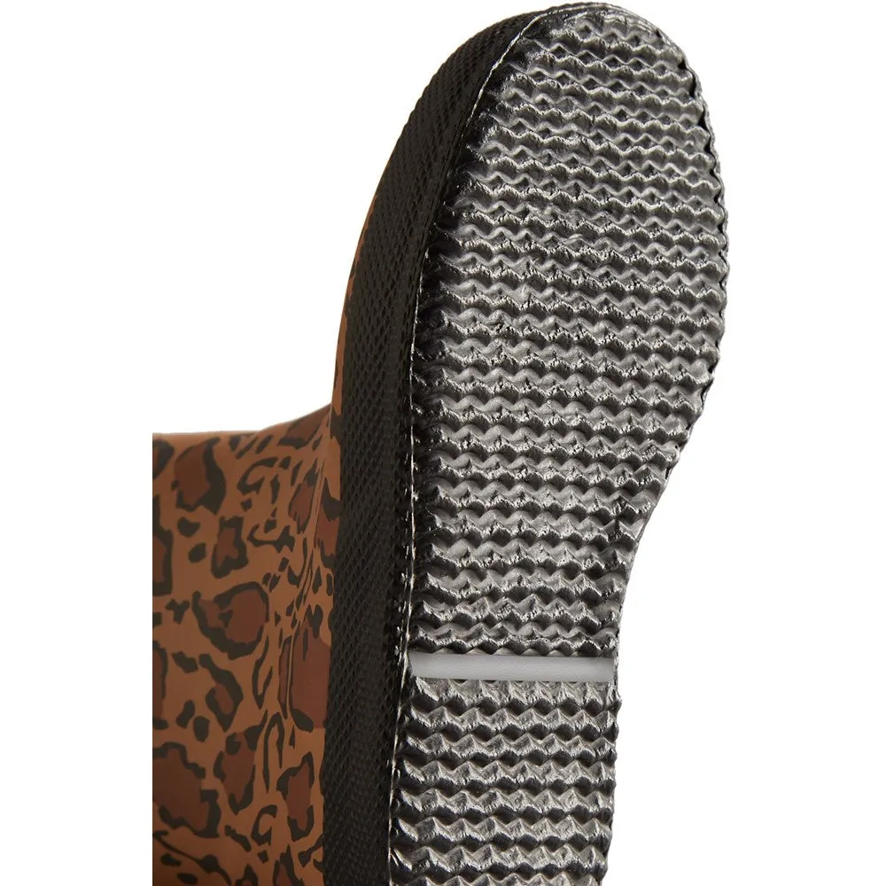 Hunter Big Kids Original Leopard Print Boot