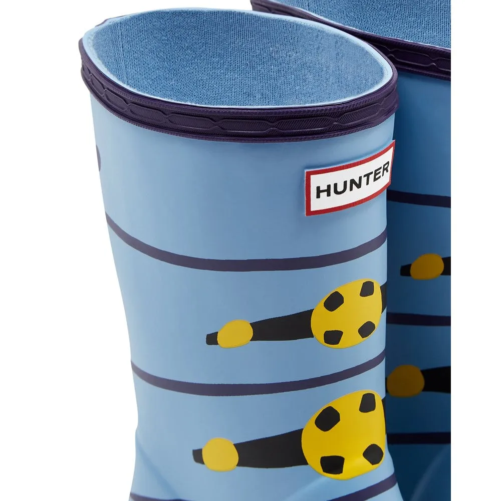 Hunter First Classic Caterpillar Character Wellington Boot