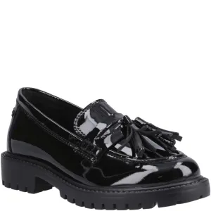 Hush Puppies Abigail Patent Senior School Shoes