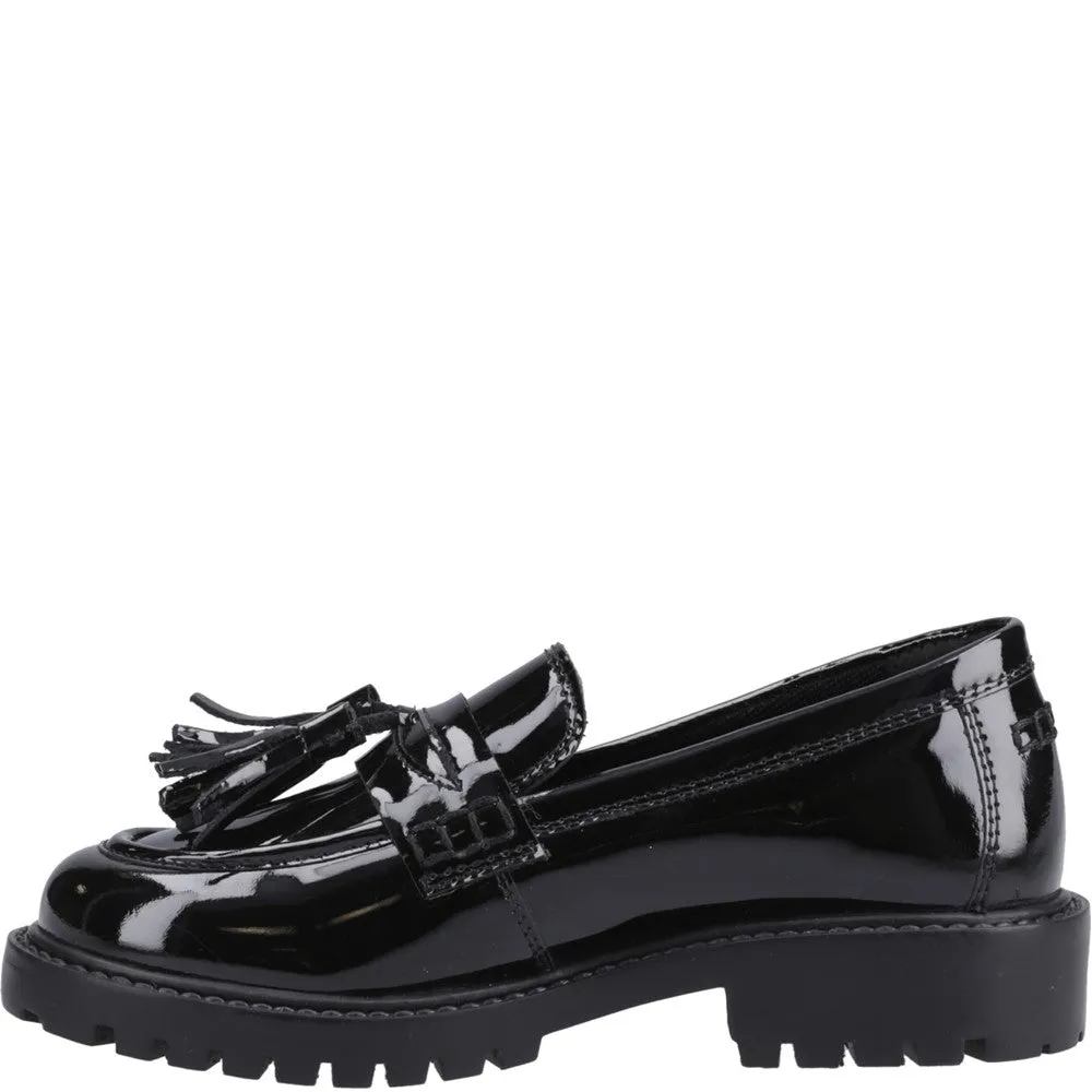 Hush Puppies Abigail Patent Senior School Shoes