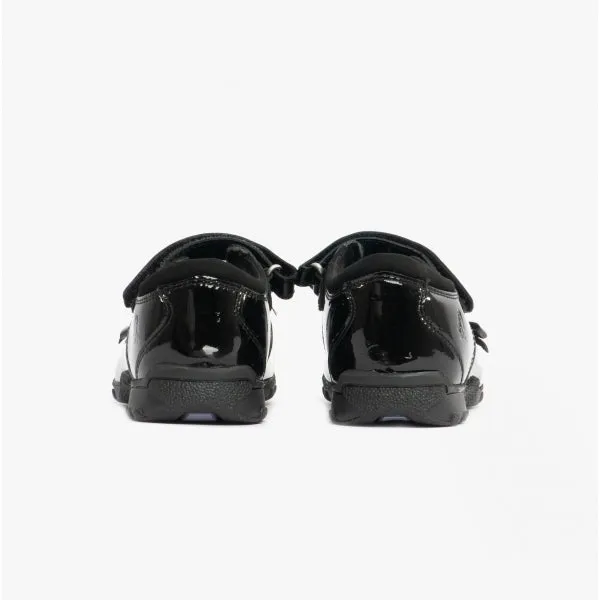 Hush Puppies CARRIE Girls School Shoes Black