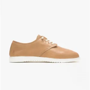 Hush Puppies EVERYDAY Womens Leather Casual Lace-up Shoes Brown