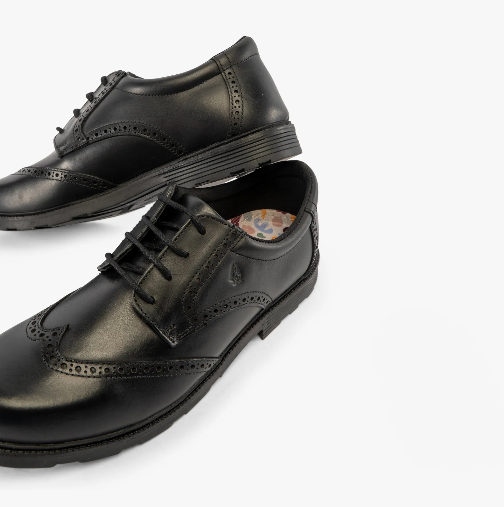 Hush Puppies JACOB SNR Boys Shoes Black