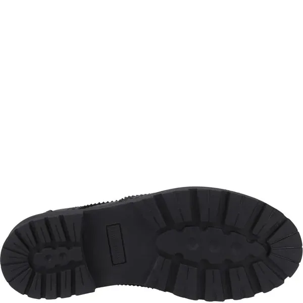 Hush Puppies MAXINE Girls Leather School Shoes Black