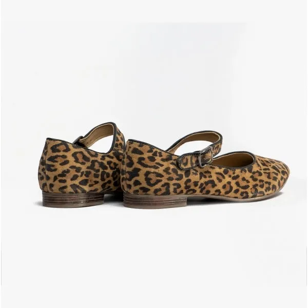 Hush Puppies MELISSA STRAP Womens Leather Mary Jane Shoes Multi