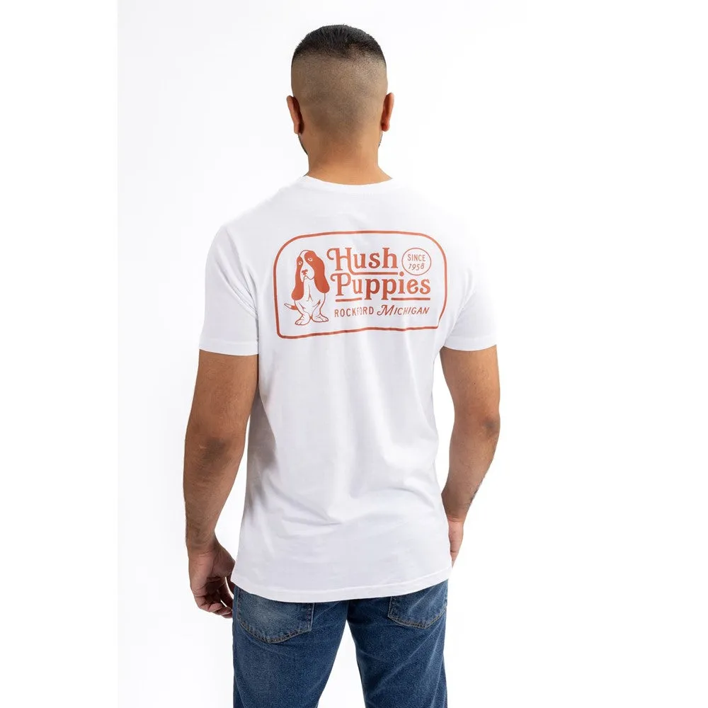 Hush Puppies Mens Retro Basset Tee