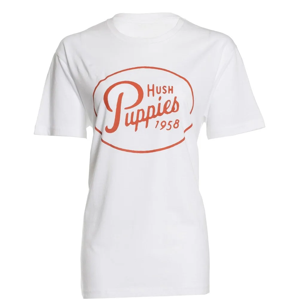 Hush Puppies Mens Retro Script Tee