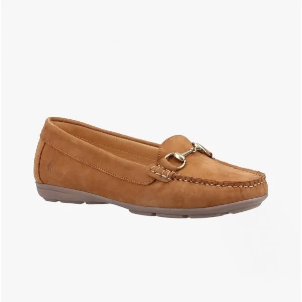 Hush Puppies MOLLY SNAFFLE Womens Loafers Tan