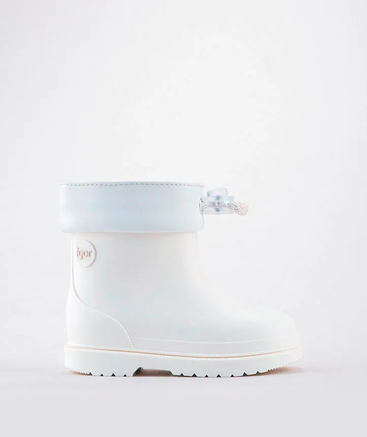 Igor Girl's and Boy's Bimbi Euri Boots - Blanco