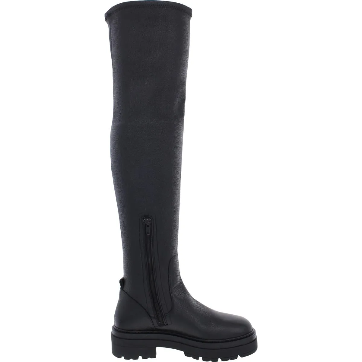 Industry Womens Textured Chunky Thigh-High Boots