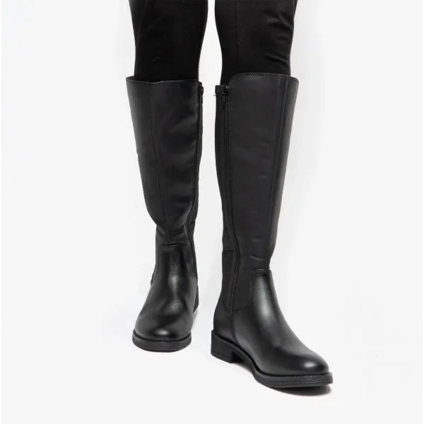 Jana 25560-29-001 Womens Tall Boots Black