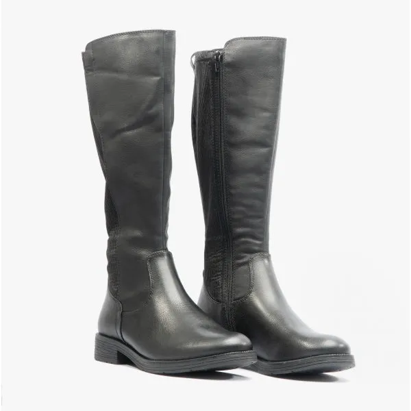Jana 25560-29-001 Womens Tall Boots Black