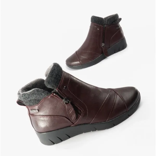 Jana 26461-29-540 Womens Boots Merlot