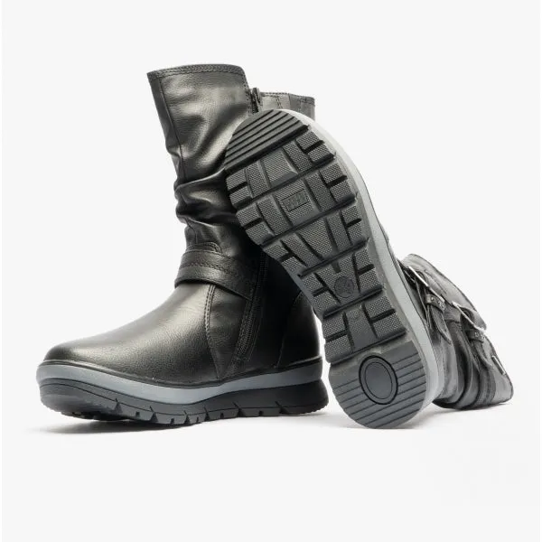 Jana 26469-29-001 Womens Boots Black